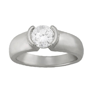 Solitaire Diamond Engagement Ring