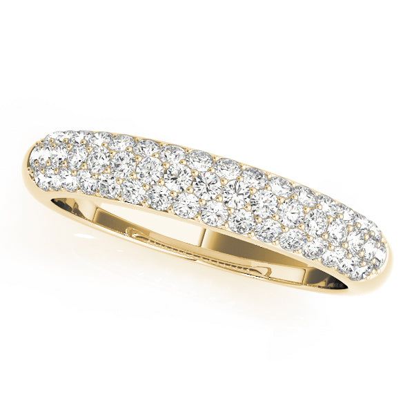 Pave Diamond Wedding Ring