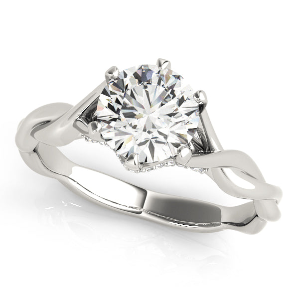 Solitaire Diamond Engagement Ring