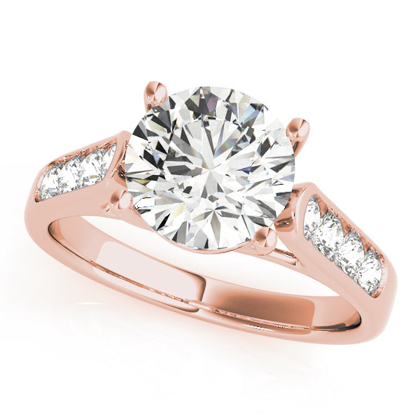 Trellis Diamond Engagement Ring