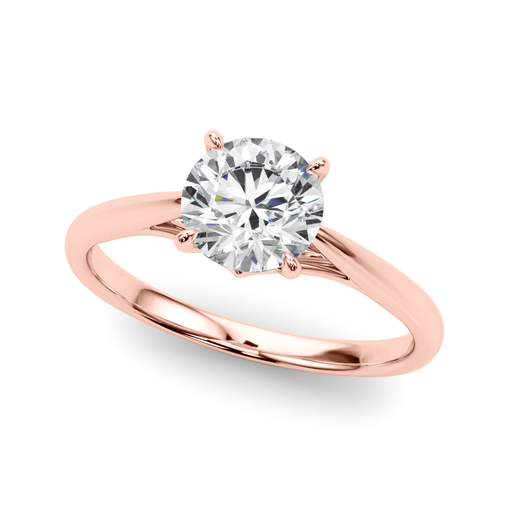 Solitaire Diamond Engagement Ring