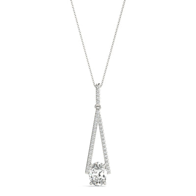 Halo Diamond Pendant