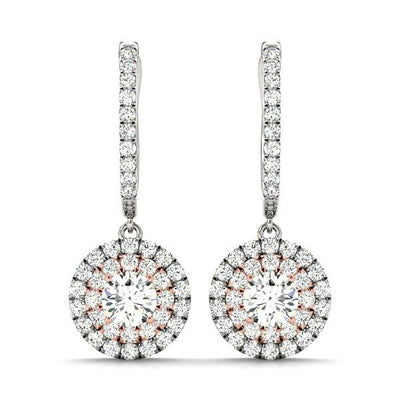 Halo Diamond Earring