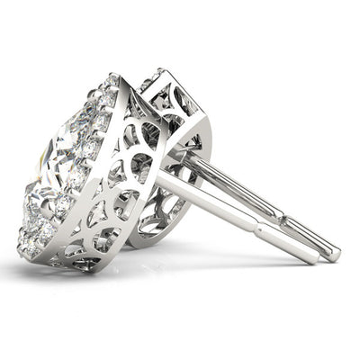 Halo Diamond Earring