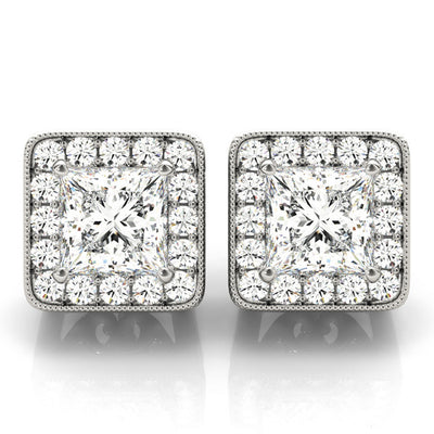 Halo Diamond Earring