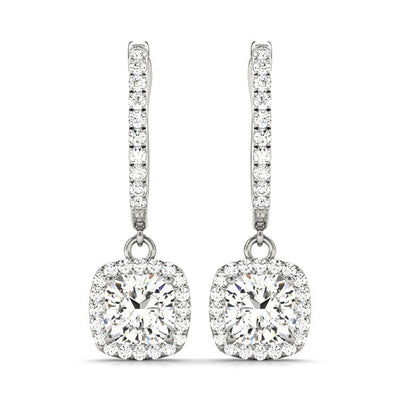 Halo Diamond Earring