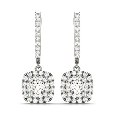 Halo Diamond Earring