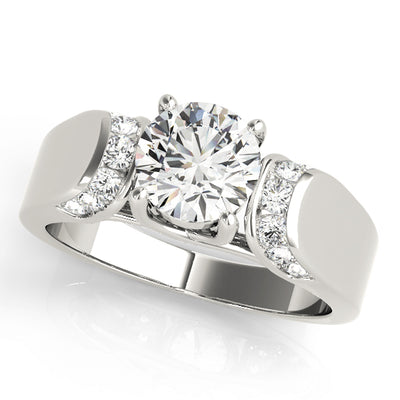 Solitaire Diamond Engagement Ring