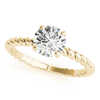 Solitaire Diamond Engagement Ring