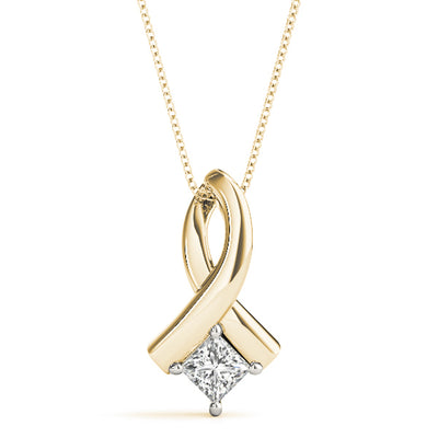 Solitaire Diamond Pendant