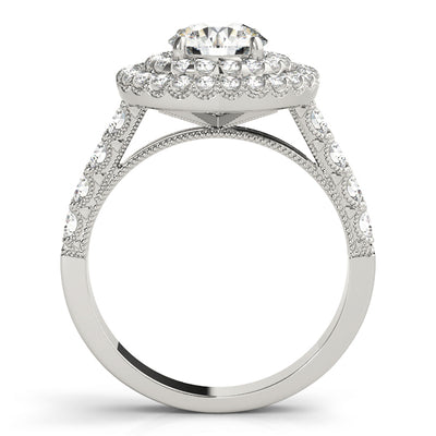 Halo Diamond Engagement Ring