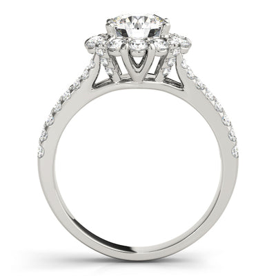 Halo Diamond Engagement Ring