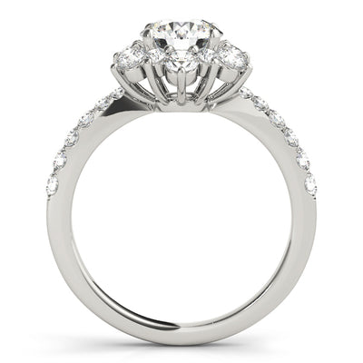 Halo Diamond Engagement Ring