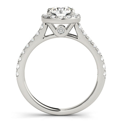 Halo Diamond Engagement Ring