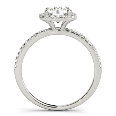 Halo Diamond Engagement Ring