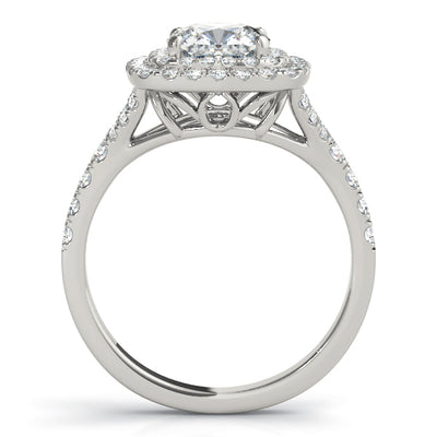 Halo Diamond Engagement Ring