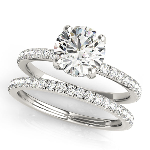 Halo Diamond Engagement Ring