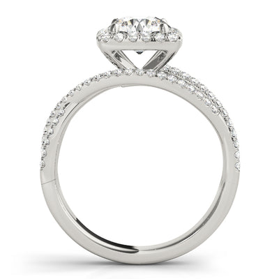 Halo Diamond Engagement Ring