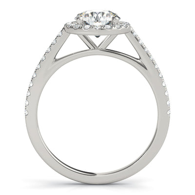 Halo Diamond Engagement Ring