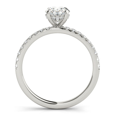 Halo Diamond Engagement Ring