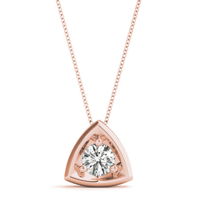 Solitaire Diamond Pendant