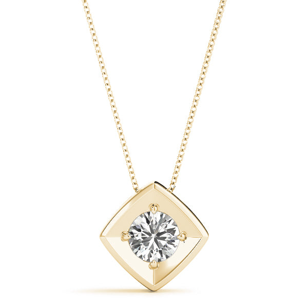 Solitaire Diamond Pendant