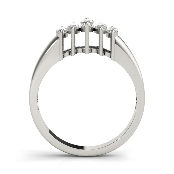 Fancy Shape Diamond Wedding Ring