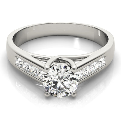 Trellis Diamond Engagement Ring