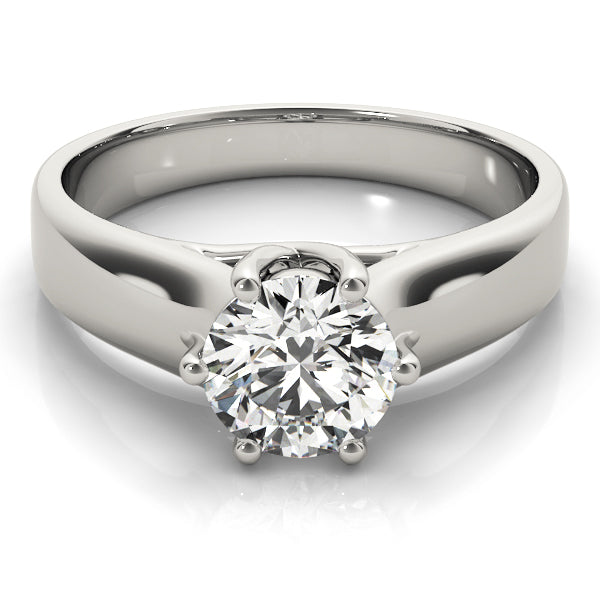 Solitaire Diamond Engagement Ring