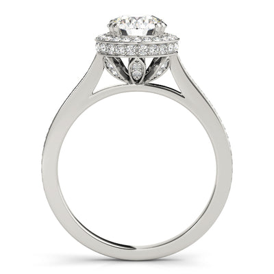 Halo Diamond Engagement Ring