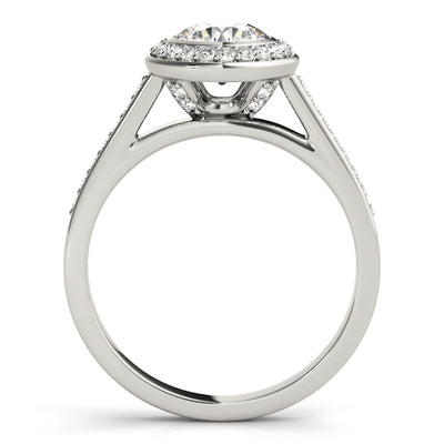 Halo Diamond Engagement Ring