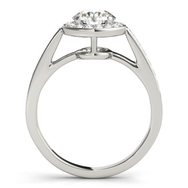 Halo Diamond Engagement Ring