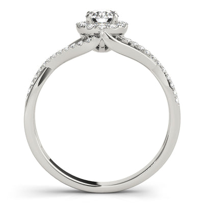 Halo Diamond Engagement Ring