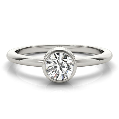 Solitaire Diamond Engagement Ring