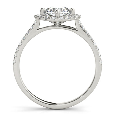 Halo Diamond Engagement Ring