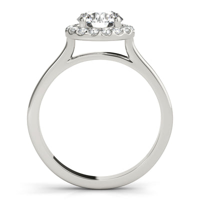 Halo Diamond Engagement Ring