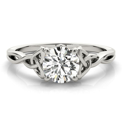 Solitaire Diamond Engagement Ring