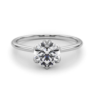 Solitaire Diamond Engagement Ring