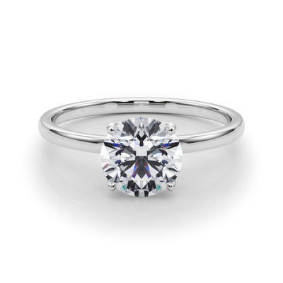 Solitaire Diamond Engagement Ring