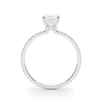 Halo Diamond Engagement Ring