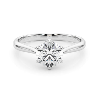 Solitaire Diamond Engagement Ring