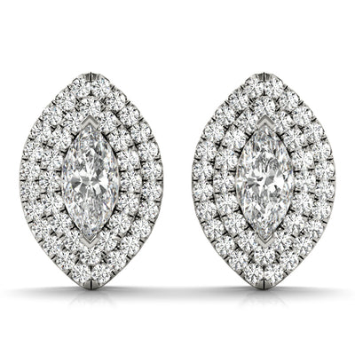 Halo Diamond Earring