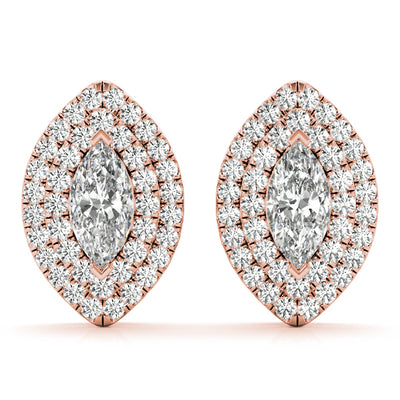 Halo Diamond Earring