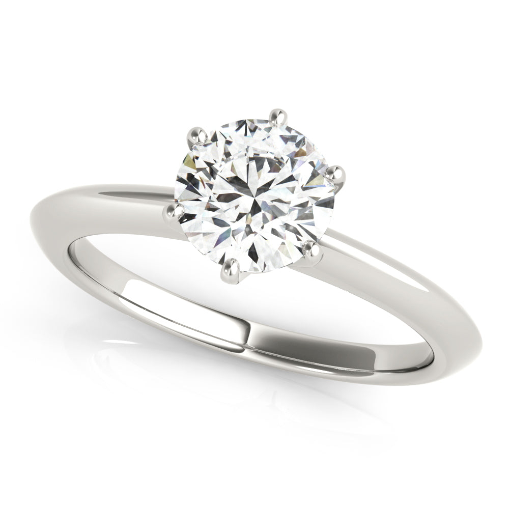 Solitaire Diamond Engagement Ring