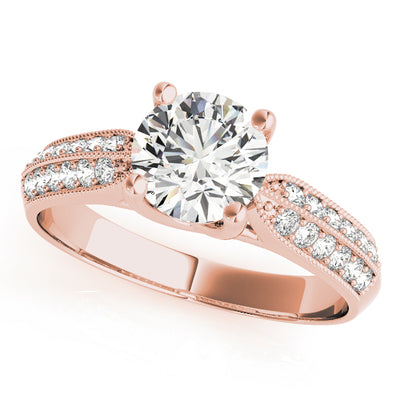 Trellis Diamond Engagement Ring