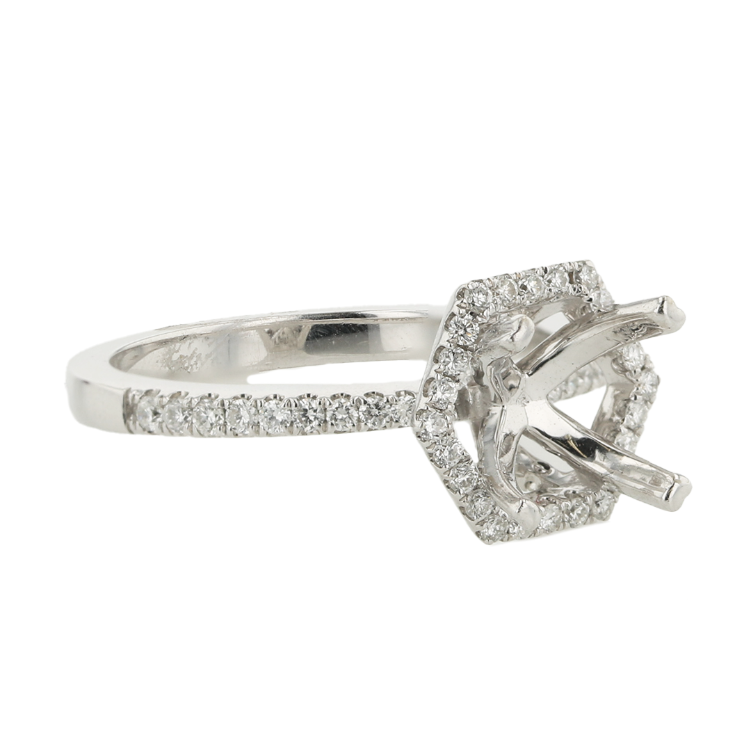 Diamonds Forever Engagement Ring Setting Only 001-100-01108 | Brax Jewelers  | Newport Beach, CA