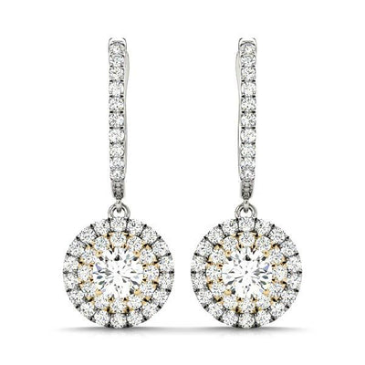 Halo Diamond Earring