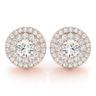 Halo Diamond Earring