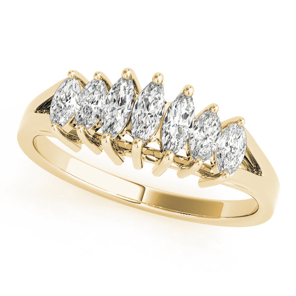 Fancy Shape Diamond Wedding Ring