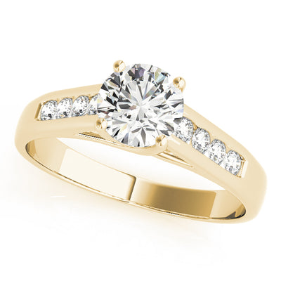 Trellis Diamond Engagement Ring